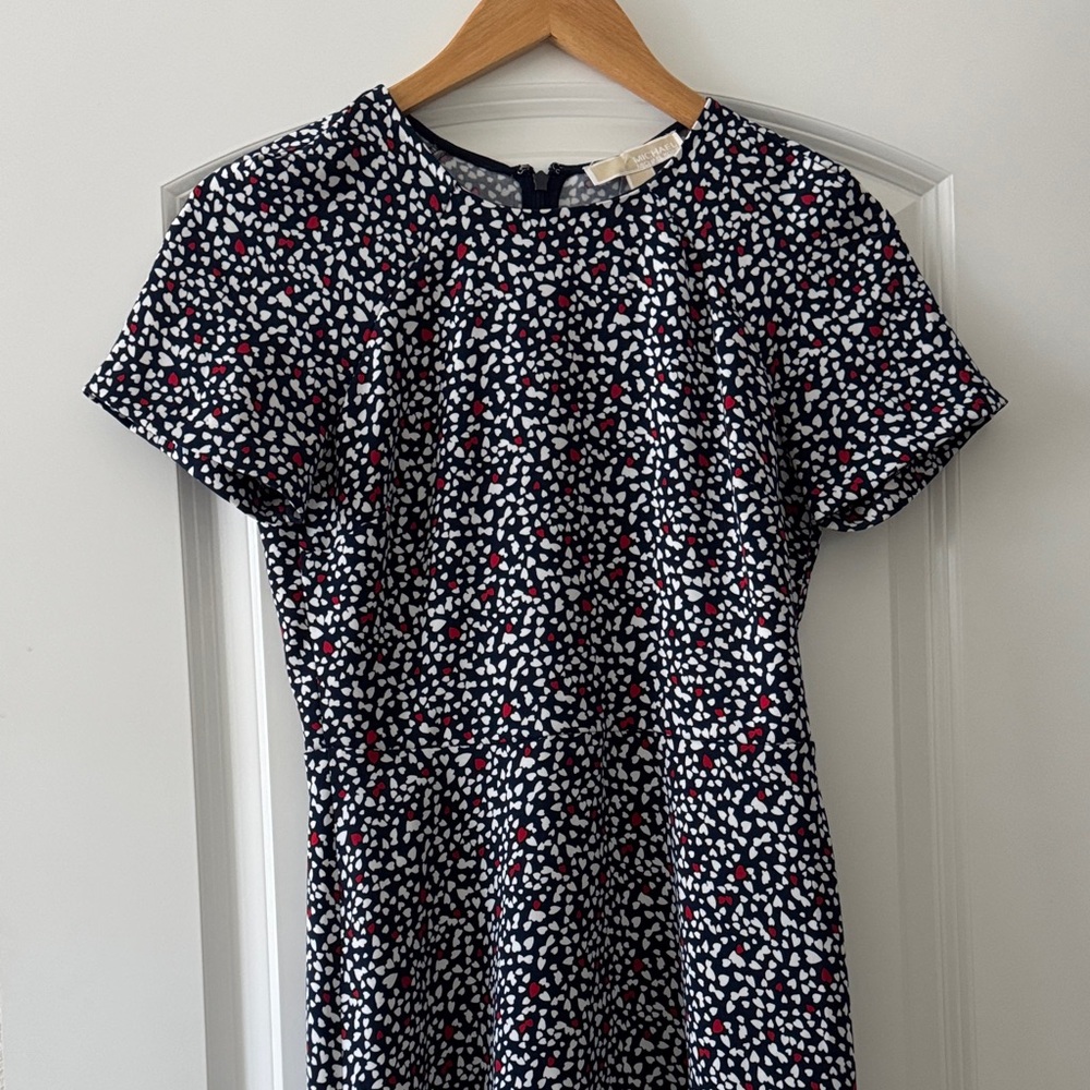 MICHAEL Michael Kors Heart Print Mini Dress